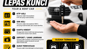 Syarat sewa mobil lepas kunci